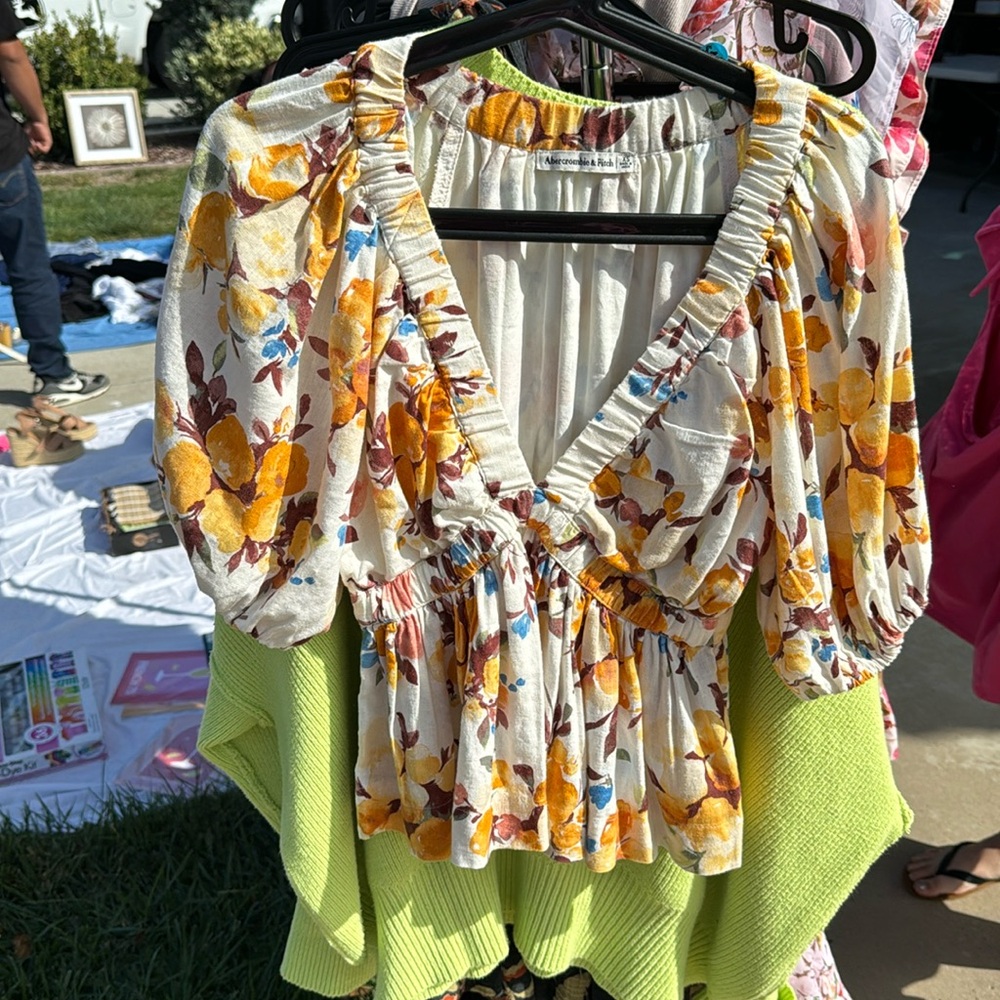 Abercrombie Floral Top